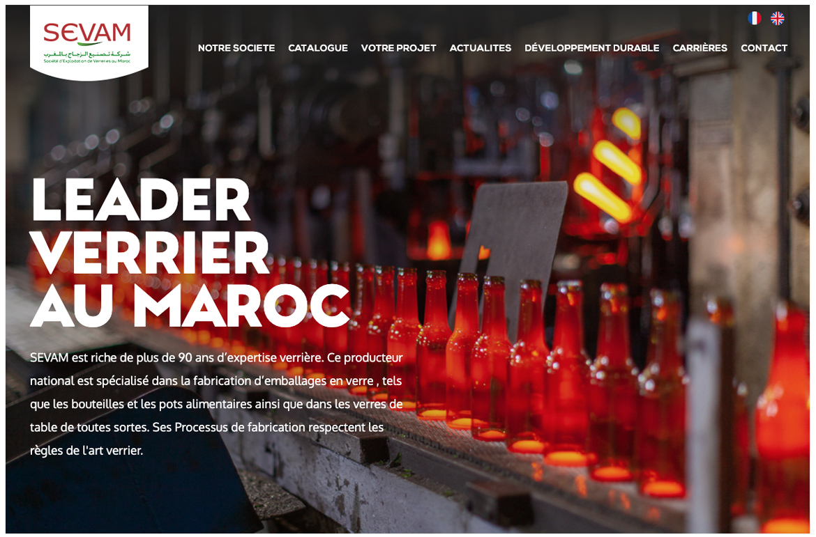 conception site web casablanca