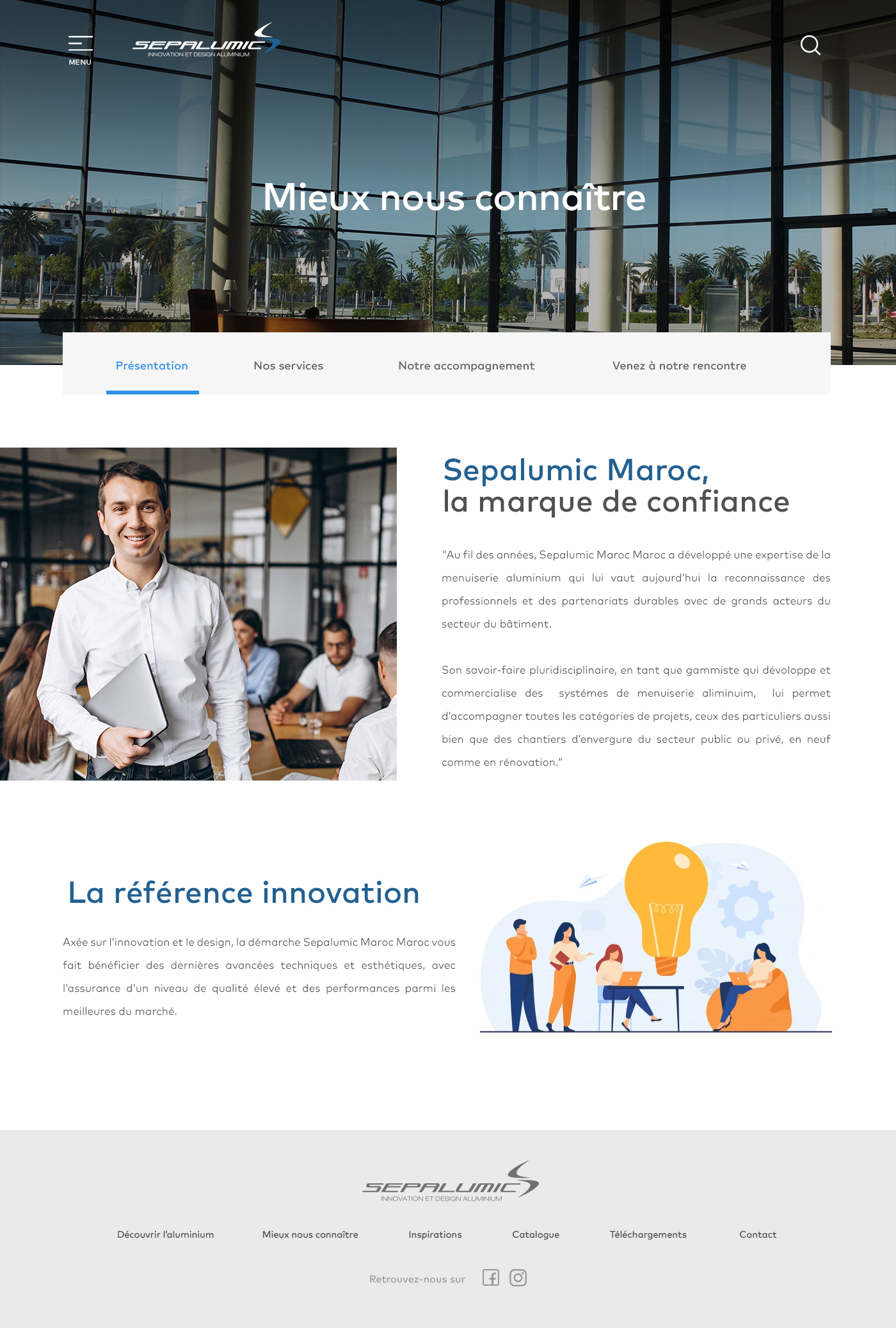 sepalumic mieux nous connaitre